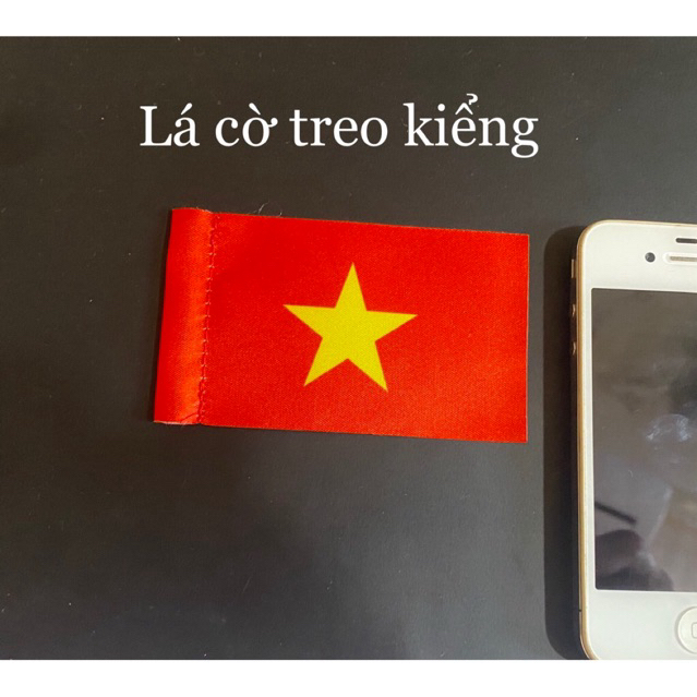 Cờ Việt Nam gắn xe máy,(6x10cm) lá cờ Việt Nam gắn kiểng xe máy