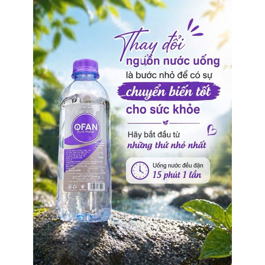 Nước ION kiềm OFAN 500ml - OF500