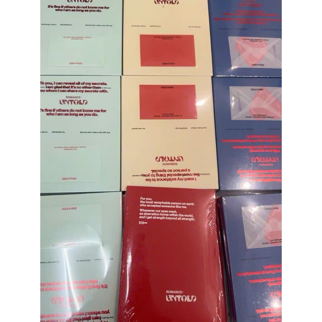 Album Enhypen - ROMANCE : UNTOLD (PHOTOBOOK Ver.)