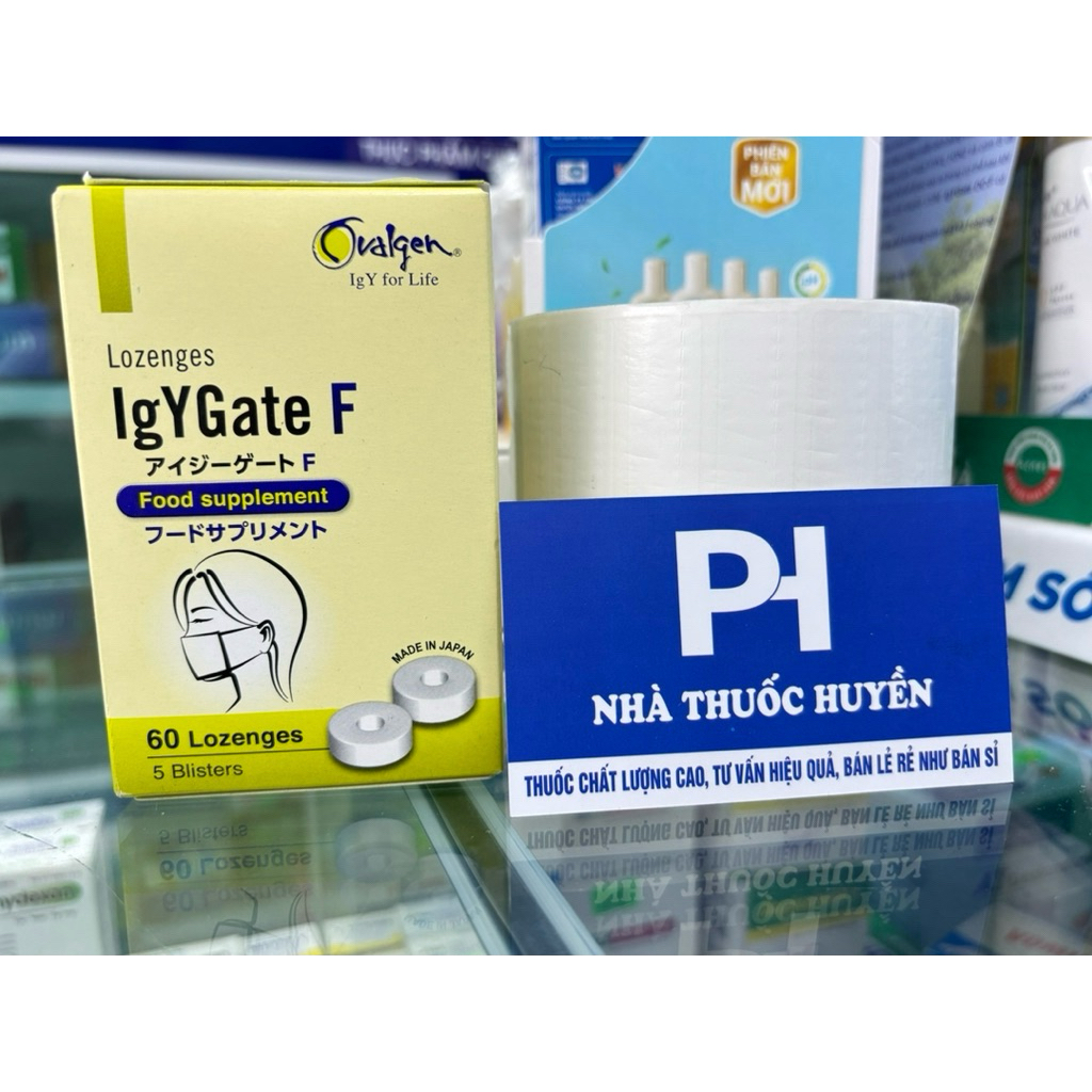 Thực phẩm bảo vệ sức khoẻ IgYGate F hỗ trợ tăng cường sức đề kháng