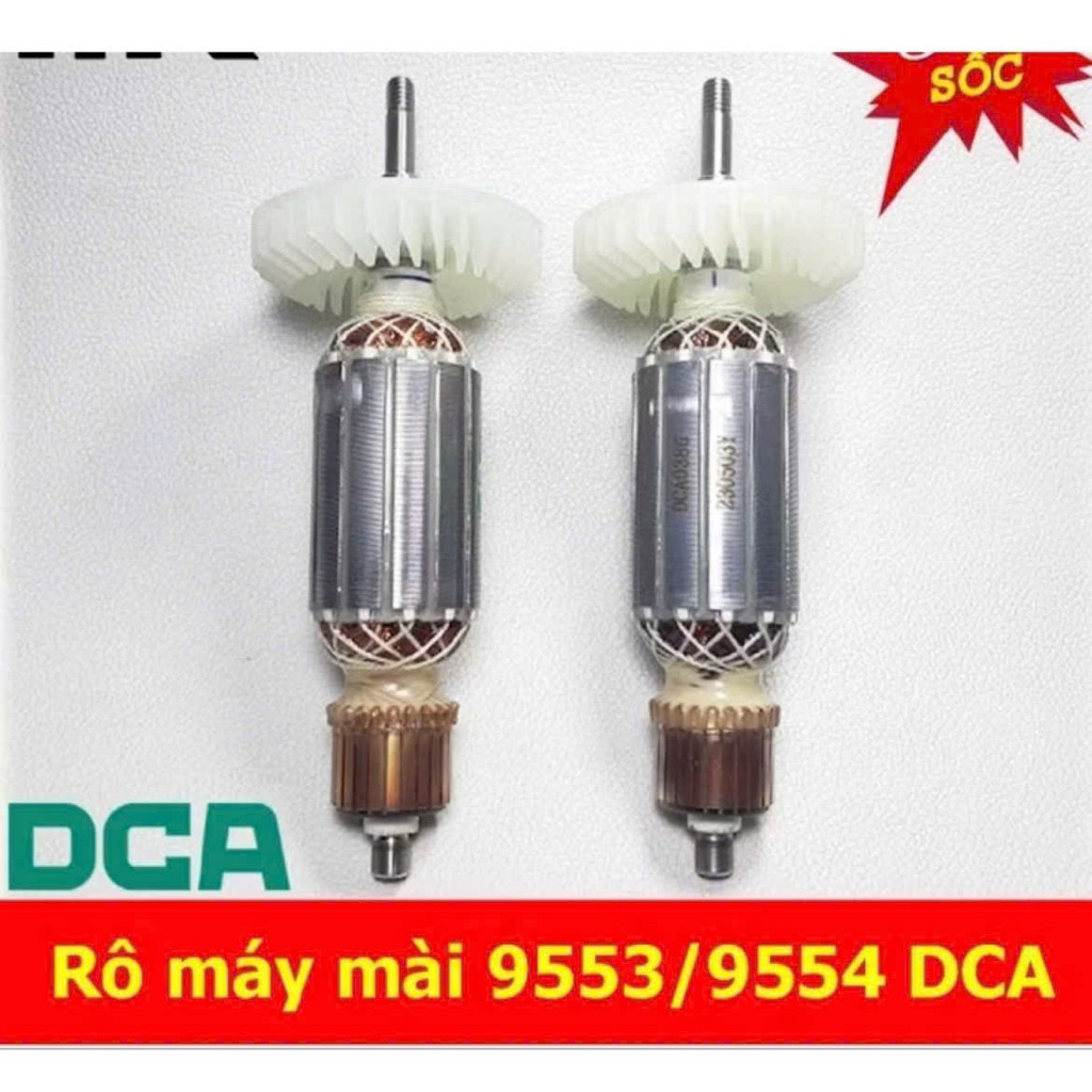 Rô to máy mài Makita 9553 - Rotor 9553 hãng DongCheng dùng cho máy mài Makita 9553