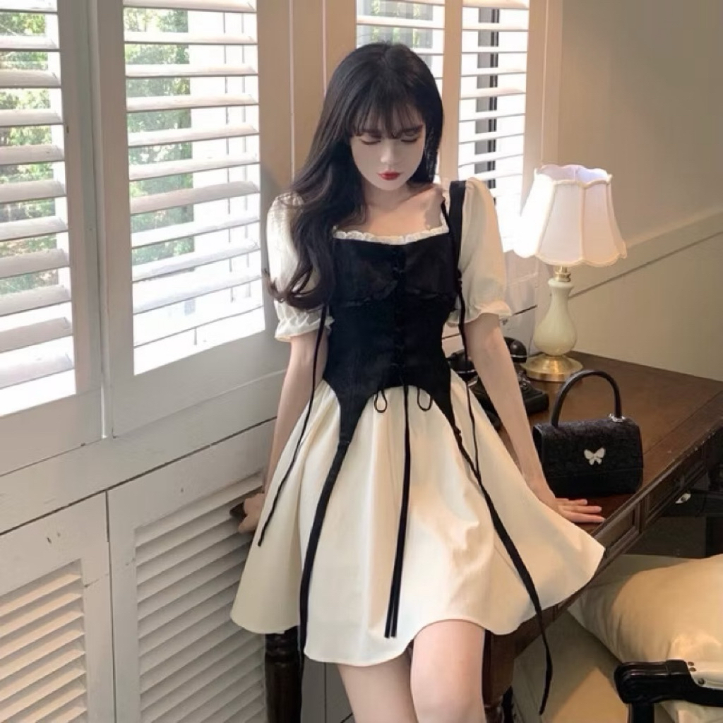 pass / thanh lý váy đầm vintage tiểu thư công chúa lolita 2hand freesize