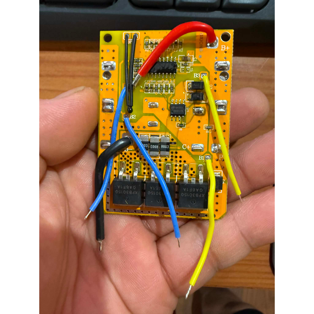 mạch 5s 65A và 90A 3 trở 3 fet makita chạy cả máy hãng 3 chân và máy tàu 2 chân