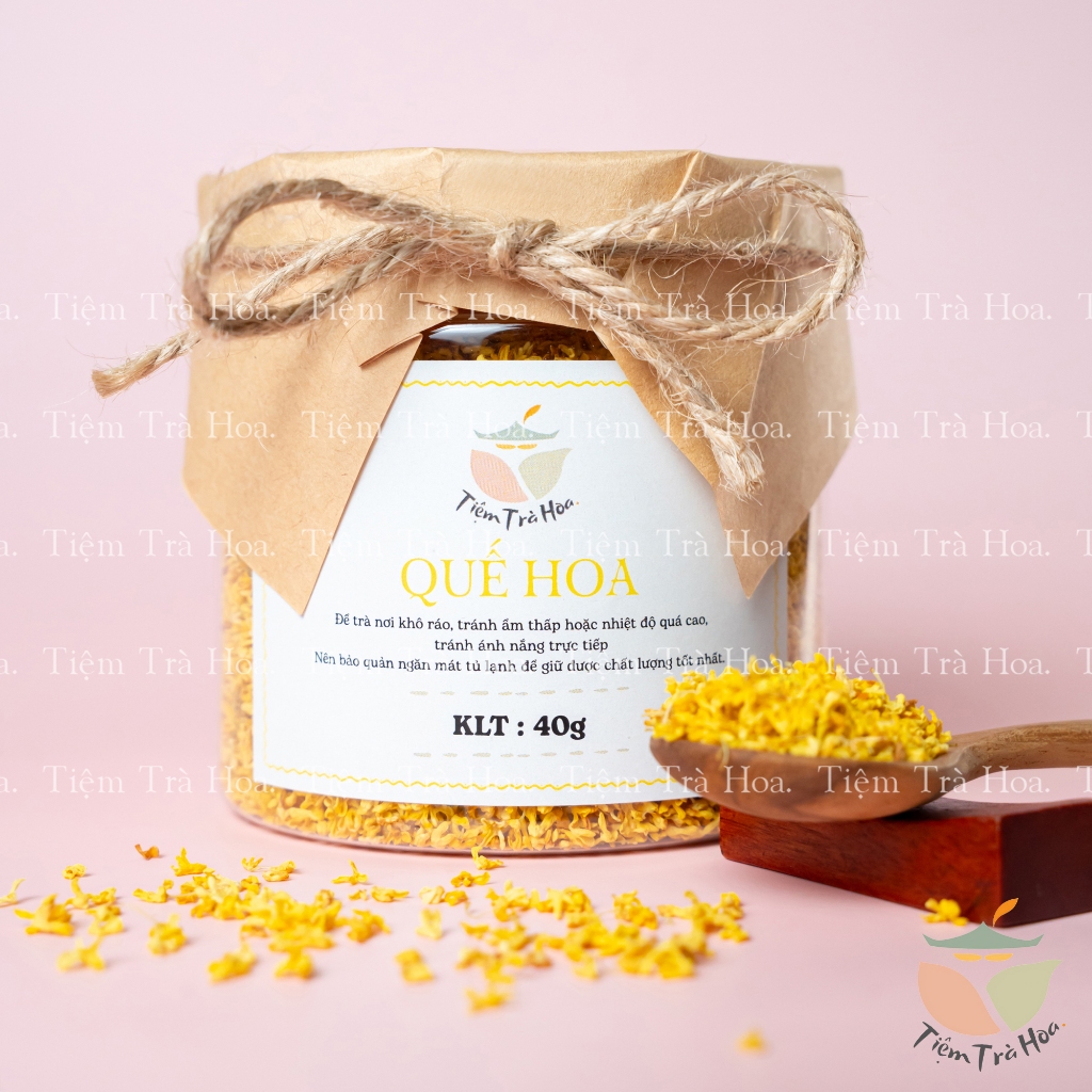 Trà Quế Hoa (Hoa Mộc Quế) sấy lạnh [Cao Cấp]