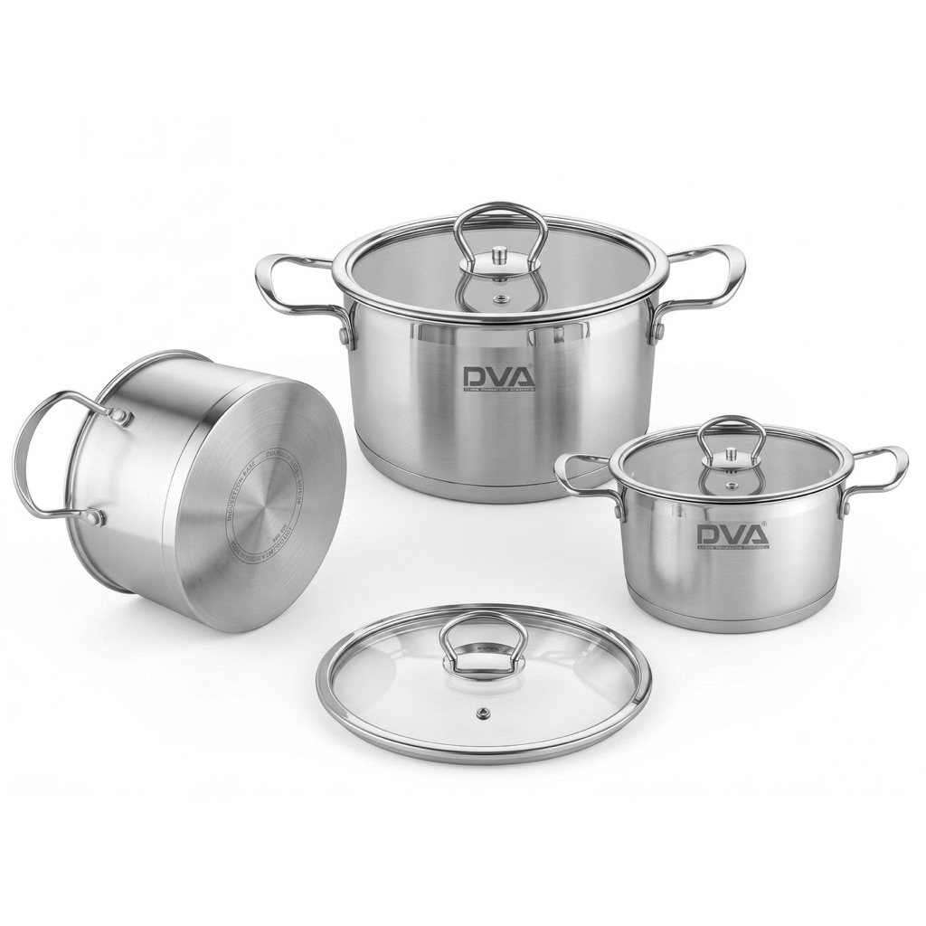 BỘ NỒI INOX DVA A33