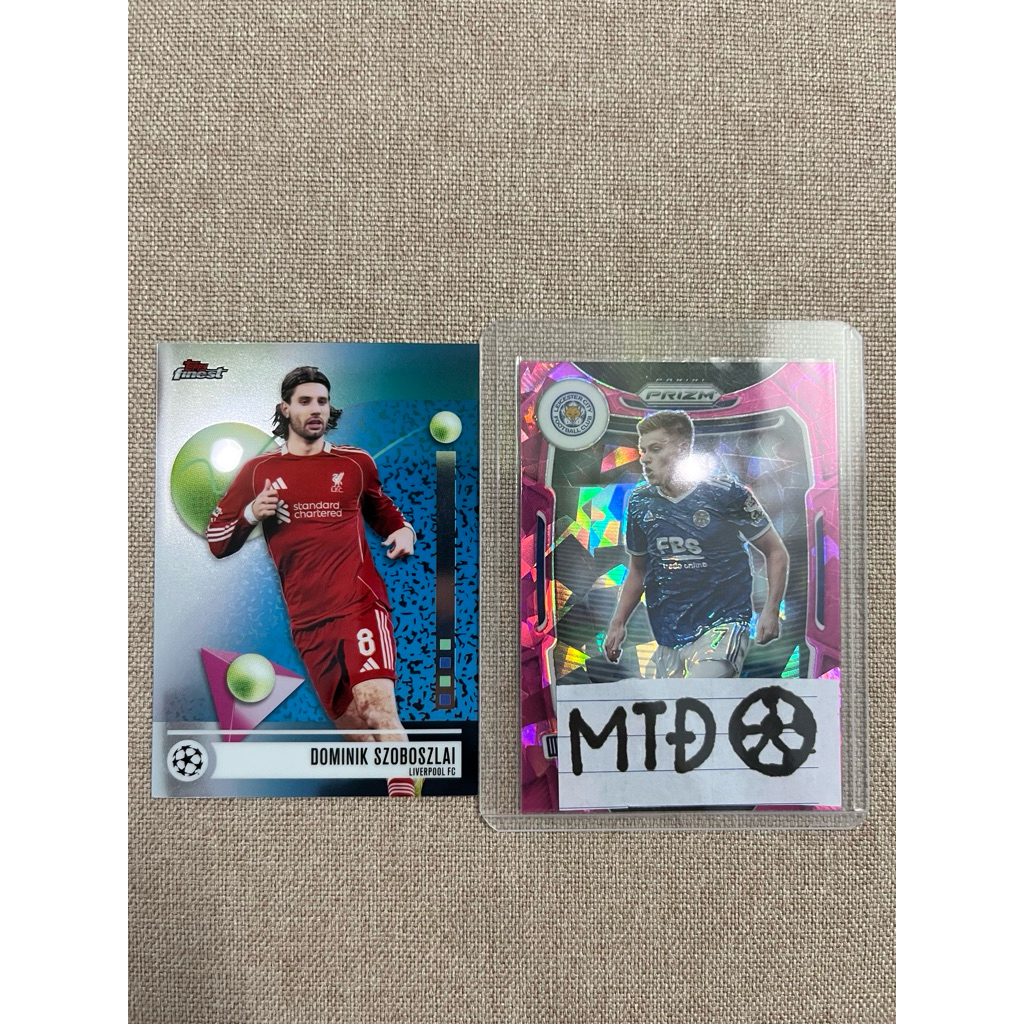 Thẻ Topps Finest UCL - Dominik Szoboszlai