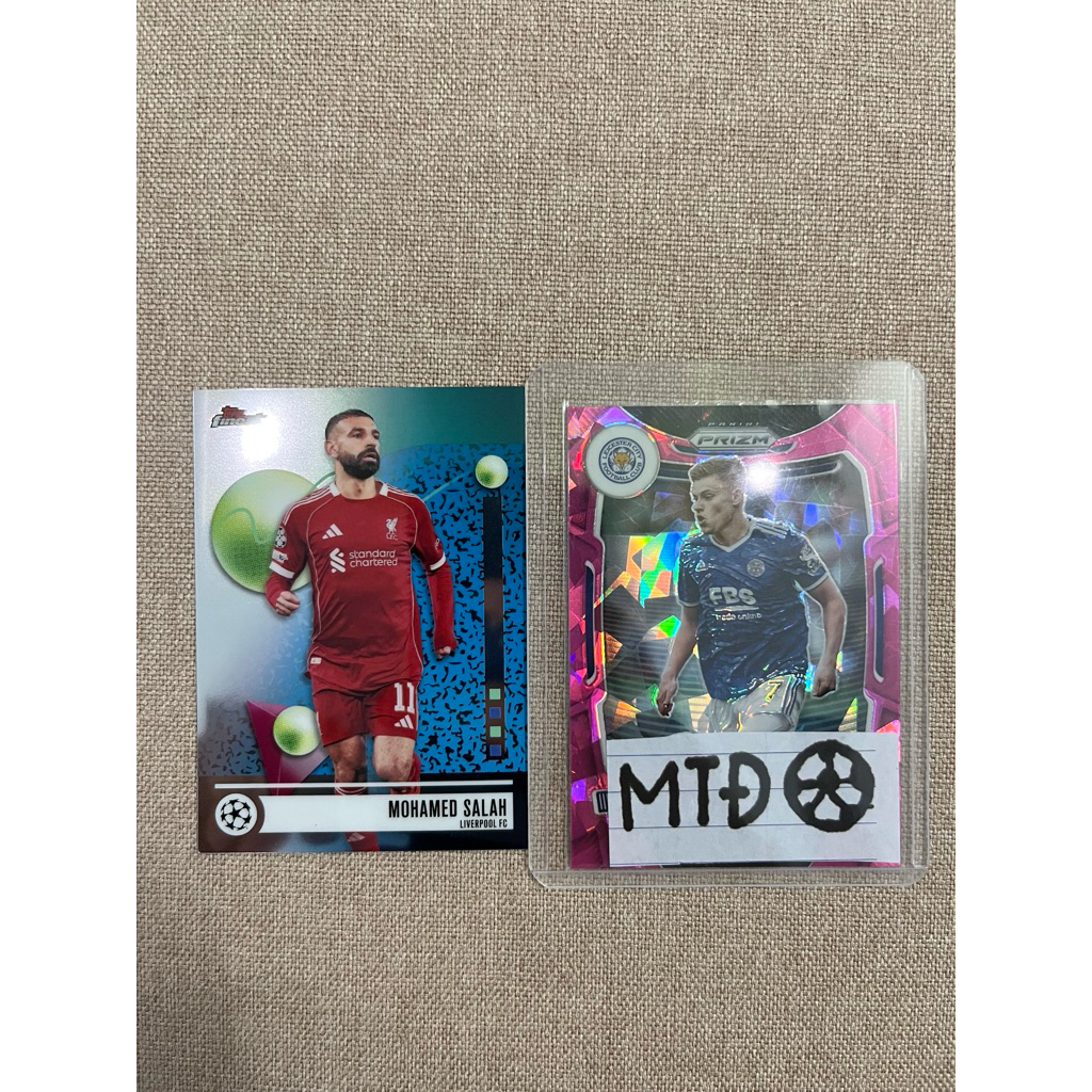 Thẻ Topps Finest UCL - Mohamed Salah
