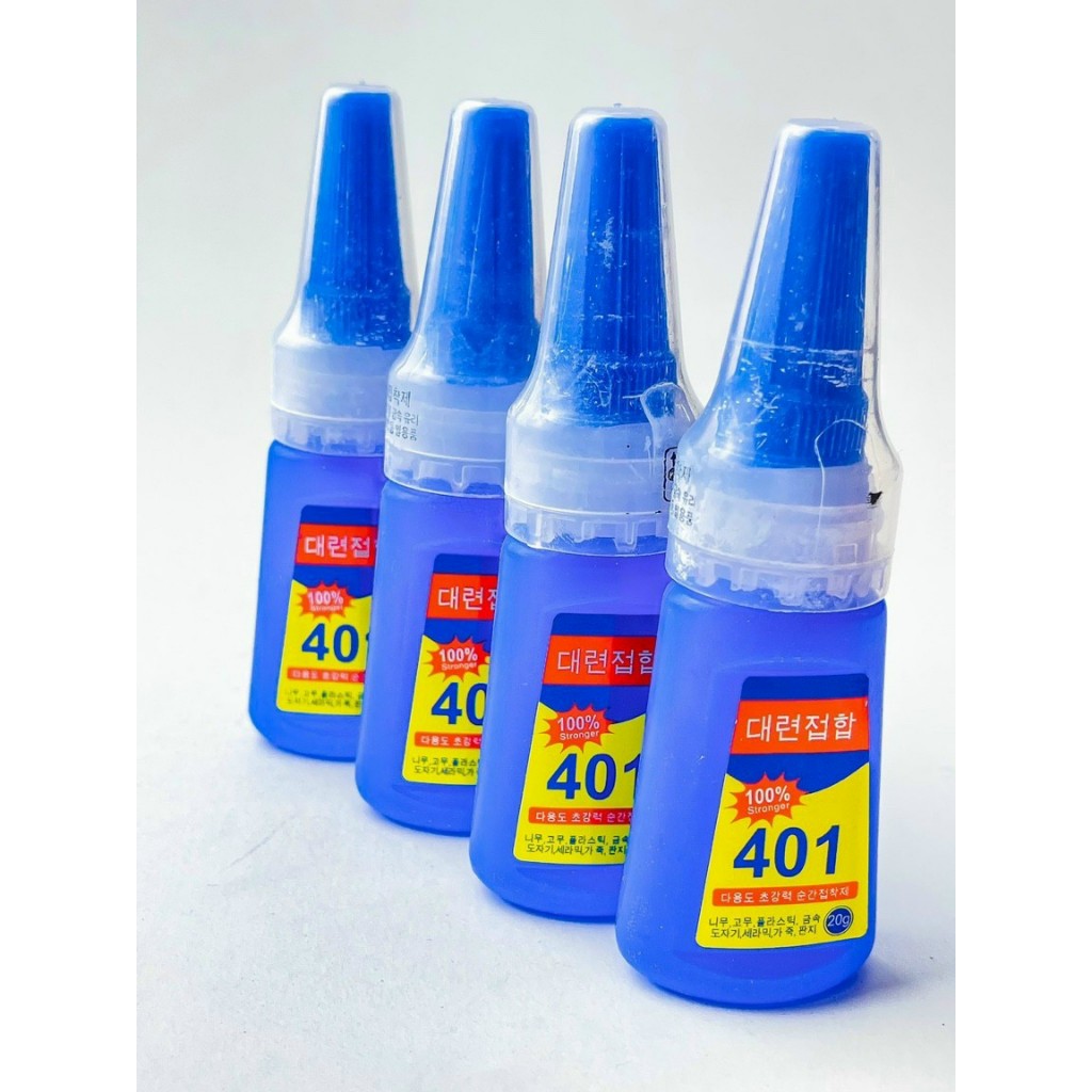 keo 401 xanh 100%, keo 401 xanh gắn móng