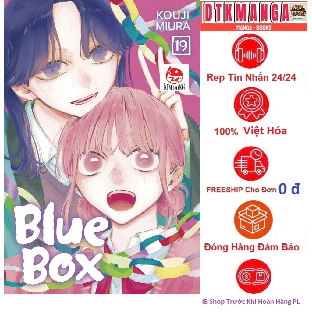 Truyện Tranh - Blue Box Bluebox Lẻ Tập 19 18 17 16 15 14 13 1 2 3 4 5 6 7 8 9 10 11 12 13 - Kim Đồng