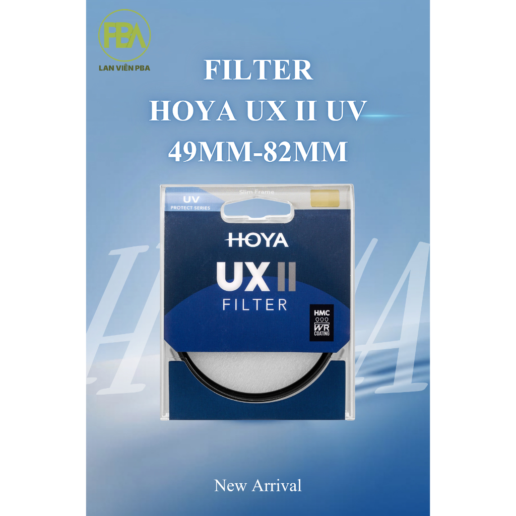 Filter Kính lọc HOYA UX II UV 49mm-82mm | Hàng Chính Hãng Lan Viên