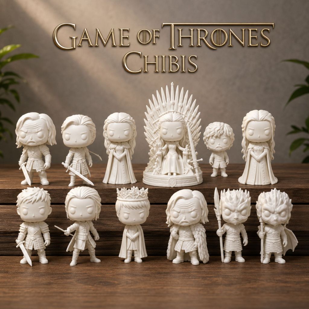 Mô hình chibi Game Of Thrones 10cm