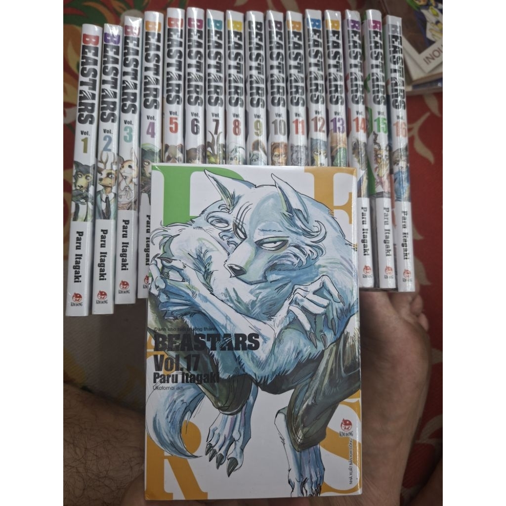 Truyện Tranh - Beastars tập 1-17 Full seal ( combo 17 tập)