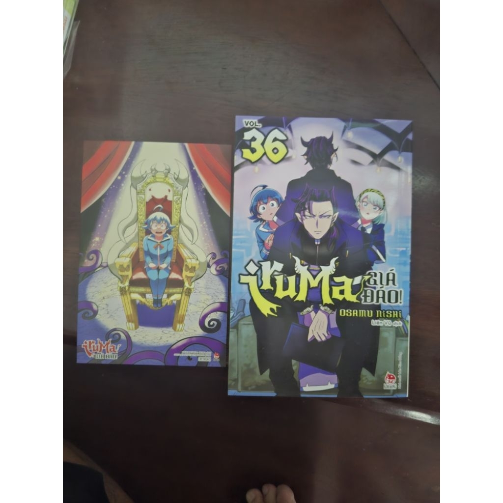 Truyện Tranh - Iruma giá đáo tập 36 + card