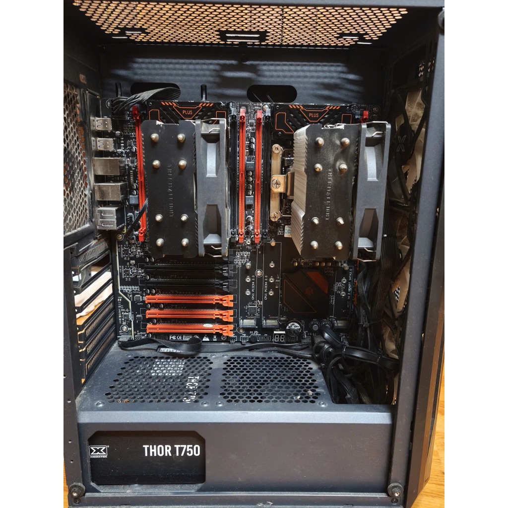 Combo Main X99 + Xeon E5-2696V3 + RAM 32GB ECC DDR4 / Workstation, giả lập, render, treo nhiều tab