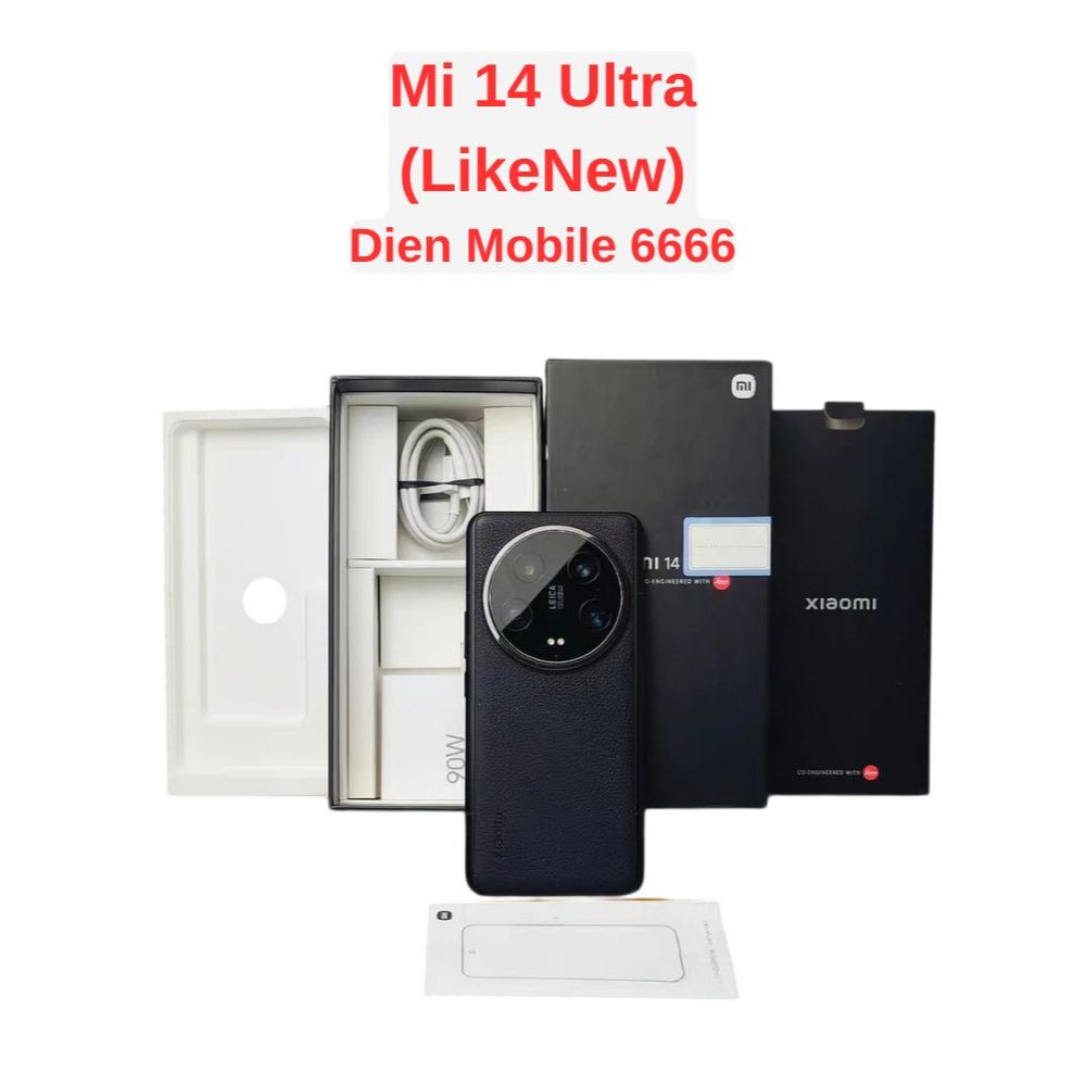 Điện thoại Xiaomi 14 Ultra 5G qua sử dụng Snapdragon 8 Gen 3