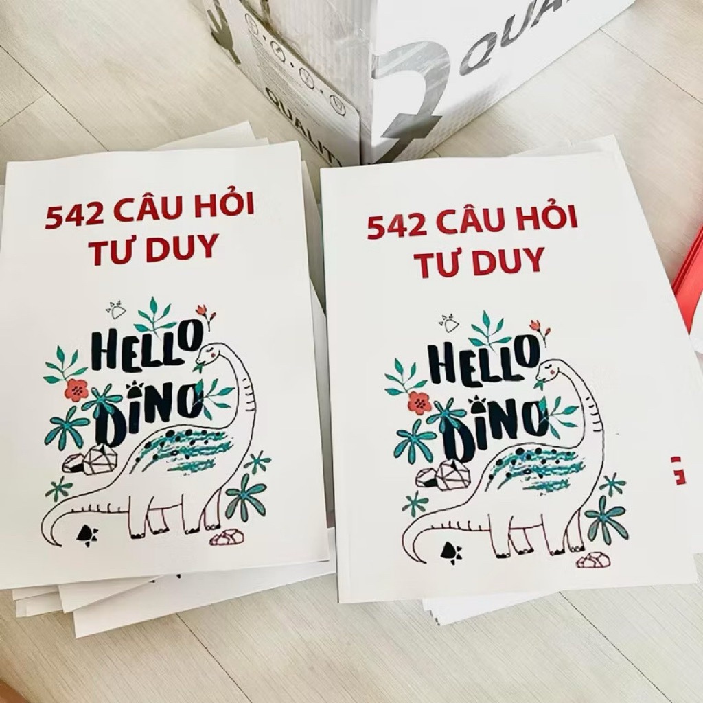 Học liệu Hello Dino - 542 câu hỏi tư duy (CÓ ĐÁP ÁN)