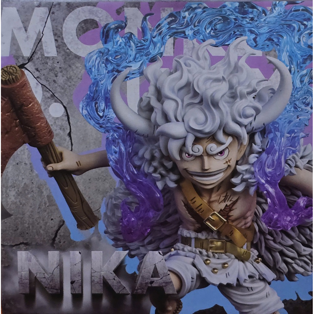 Mô hình Resin WCF chính hãng Yz Studio Elbaph Arc Luffy Gear 5 Nika Sun God