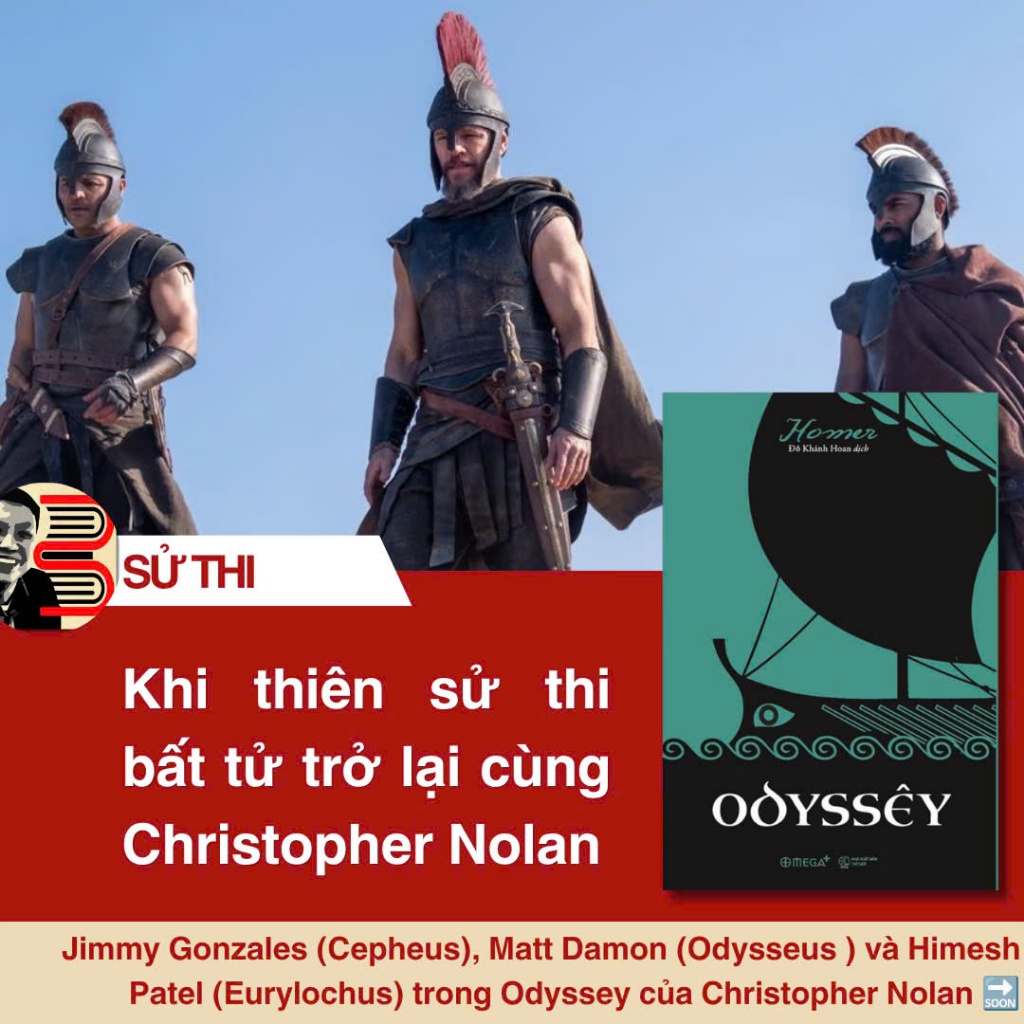 Sách – (Tái bản) Odyssêy – Homer - Omega Plus