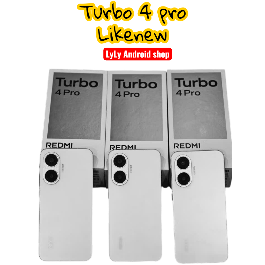 Điện thoại Xiaomi REDMI Turbo 4 Pro Likenew 5G Snapdragon 8s Gen 4 - Pin 7550mAh
