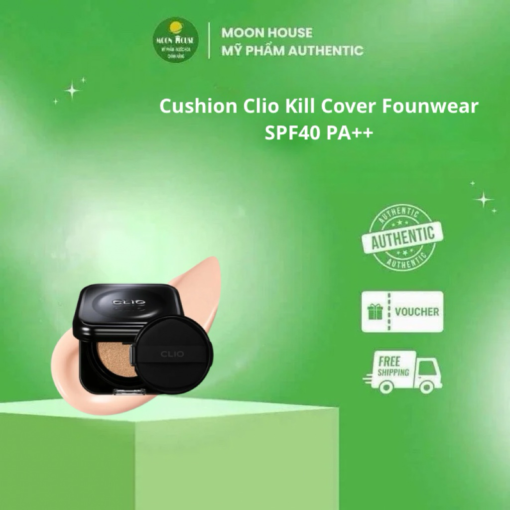 Cushion Clio Kill Cover Founwear SPF40 PA++