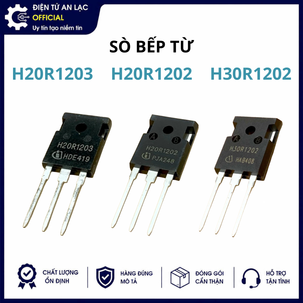 IGBT bếp từ H20R1202 H20R1203 H30R1202 1200V 20A 30A TO-247