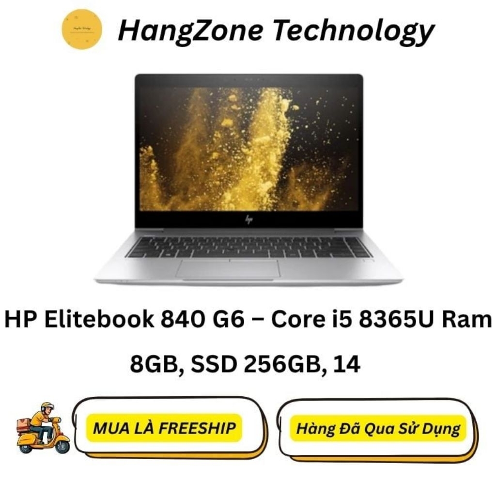 [Đã qua sử dụng] HP Elitebook 840 G6 – Core i5 8365U 8GB/ 256GB