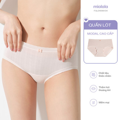 Quần Lót Nữ Mialala 6134 Chất Liệu Modal Mềm Mại Thoáng Khí Kiểu Dáng Hipster Trẻ Trung Thoải Mái