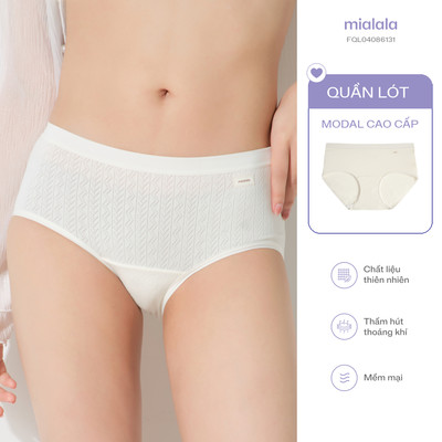 Quần Lót Nữ Mialala 6131 Chất Liệu Modal Mềm Mại Thoáng Khí Kiểu Dáng Hipster Trẻ Trung Thoải Mái