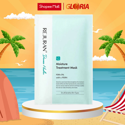 Mặt Nạ Rejuran Moisture Treatment Mask PDRx c-PDRN Dưỡng Ẩm Phục Hồi 23ml x 5 Miếng