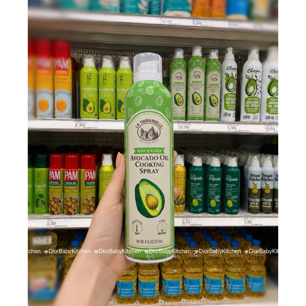 DẦU BƠ XỊT AVOCADO OIL COOKING - MỸ