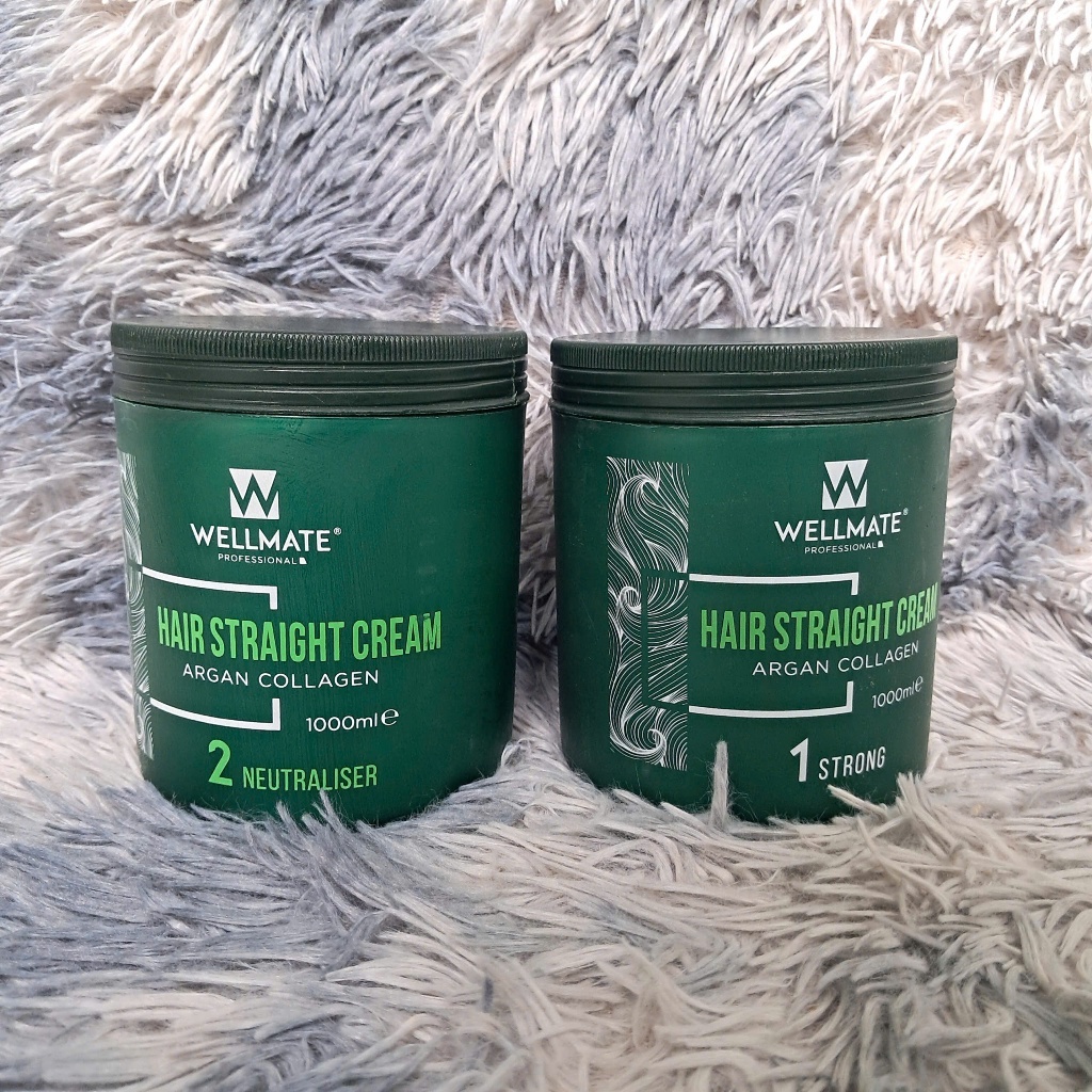 Thuốc duỗi tóc Wellmate 1000ml x 2, shop đang sale