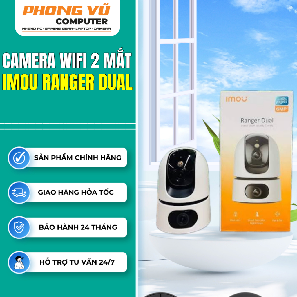 Camera IPC-S2XP-6M0WED (Ranger Dual 6MP)