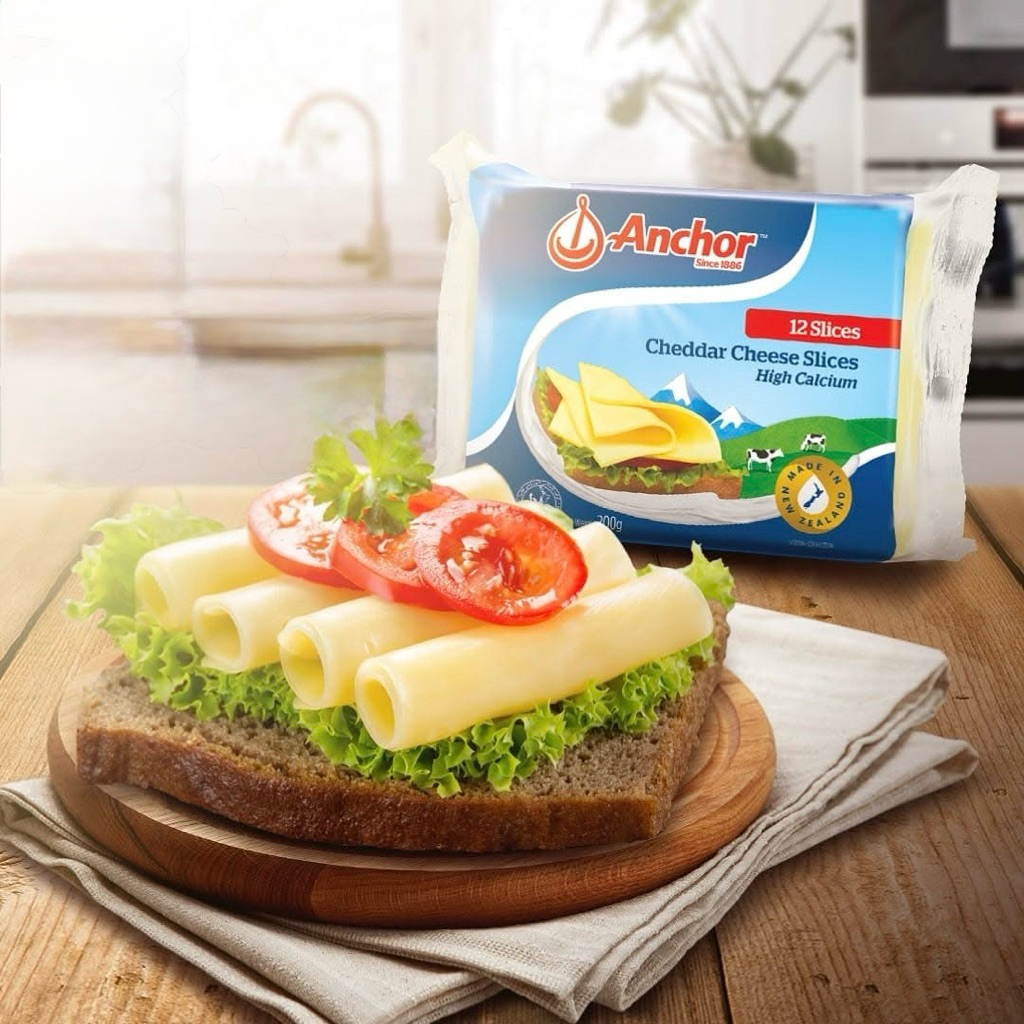 Phô mai lát Cheddar Anchor