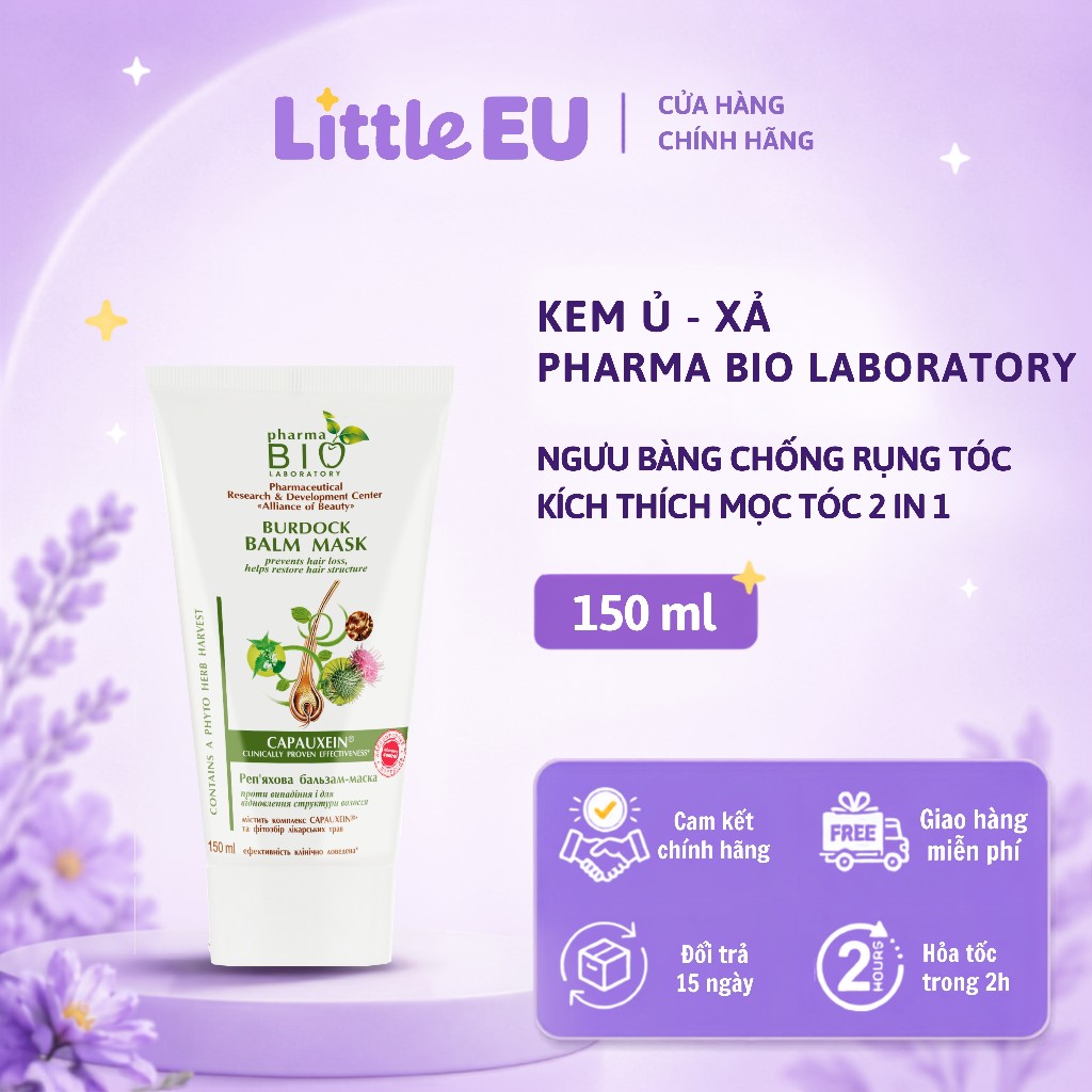 Pharma BIO LABORATORY Kem ủ-xả ngưu bàng 150ml