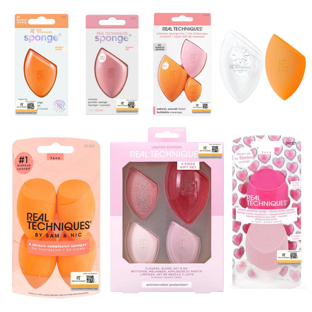 Mút Trang Điểm - Bộ Cọ Trang Điểm RT Real Techniques