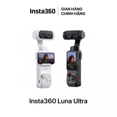 Máy Quay Vlog Tích Hợp GimbaI Insta360 Luna Ultra Cầm Tay Nhỏ Gọn Bảo Hành Chính Hãng 12 Tháng