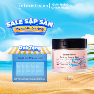 Miếng Pad Dưỡng Da Intermission Rest-up Serum Pads 60pads
