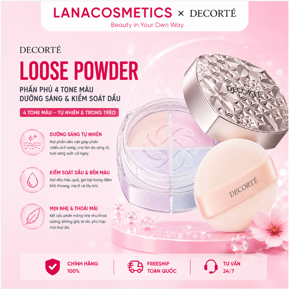 Phấn phủ bột Decorte Loose Powder - 16g
