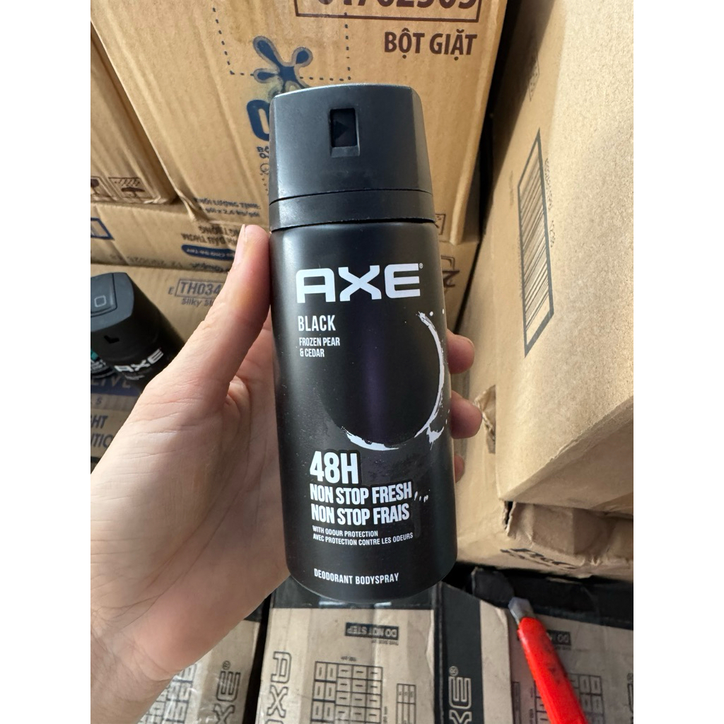 Xịt khử mùi toàn thân cho nam AXE 135ml black
