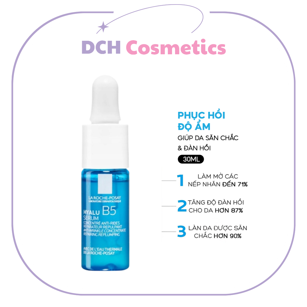 [Mini] Serum La Roche-Posay Giúp Tái Tạo & Phục Hồi Da Hyalu B5 - 10mL