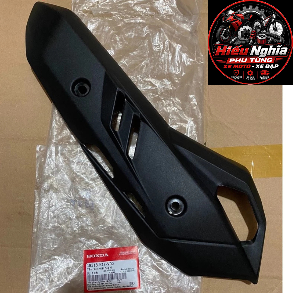 Ốp Pô AB 2020 2021 (Che Bô) Air Blade 125/150 Chính Hãng Honda - Mã [ 18318-K1F-V00 ]