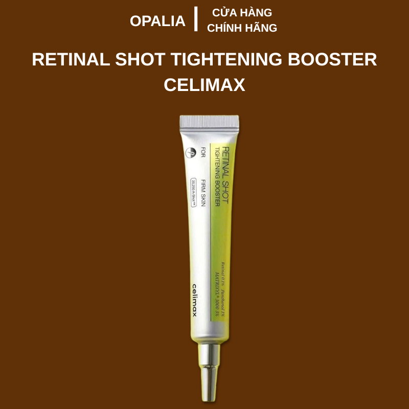 [CÔNG TY] Tinh chất chống lão hóa, săn chắc da Celimax The Vita-A Retinol/ Retinal Shot Tightening Booster