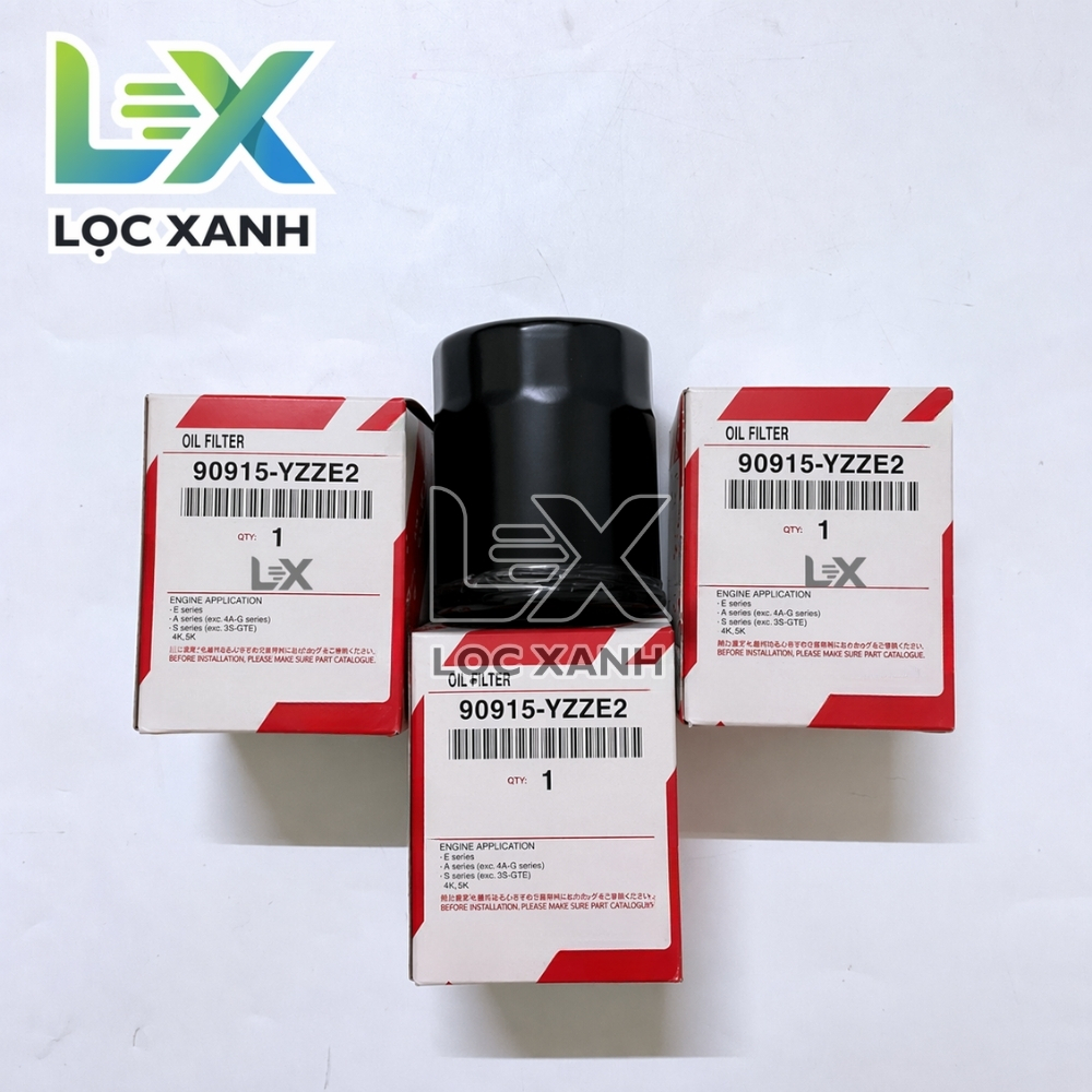 Lọc nhớt (lọc dầu) động cơ xe Camry, Zace, Rav4, Altis (Mã: 90915YZZE2 /9091510002/9091510004)