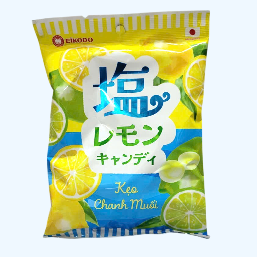 túi CHANH nhỏ 120gr -- EIKODO KẸO CHANH MUỐI Salted Lemon Candy (HALAL)