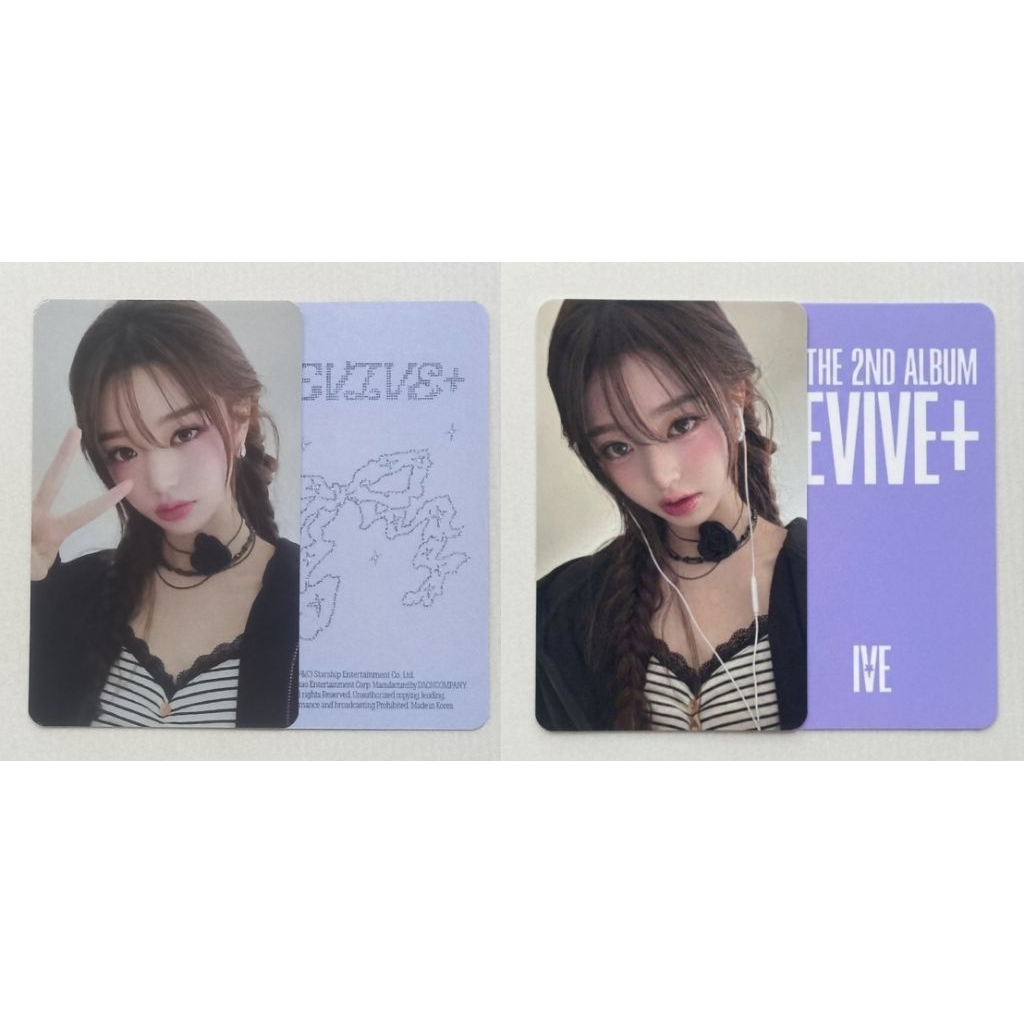 (Hàng đặt trước) Set 2 card unoff wonyoung ive REVIVE, BANG BANG, amuse, rolarola, empathy, mới nhất