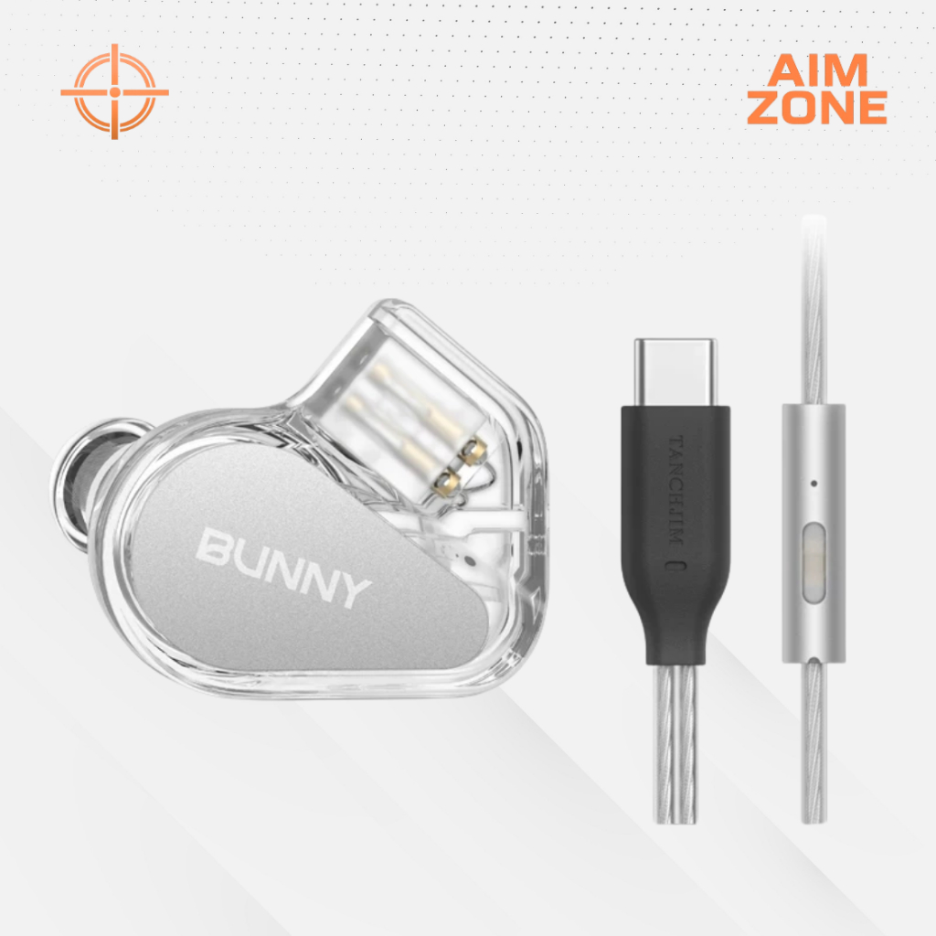 Tai Nghe IEM TANCHJIM BUNNY DSP Type-C | Jack 3.5mm | Có Mic | DAC Hi-Res | Chơi Game, Nghe Nhạc | BigBuy360 - bigbuy360.vn