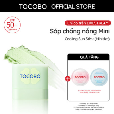 [KOL] Minisize Sáp chống nắng dịu da Cica Tocobo Cooling Sun Stick SPF50+ PA++++ 11g