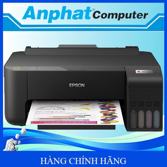Máy in phun màu Epson EcoTank L1250 (A4, A5/ In/ USB/ WIFI) - Hàng Chính Hãng