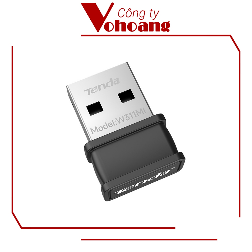 Tenda W311MI - USB Thu Wifi Chuẩn Wifi-6 AX300 Siêu Nhỏ