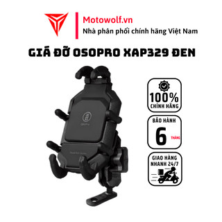 Giá Đỡ Điện Thoại Osopro Bạch Tuộc XAP329 CHÂN KÍNH Mới Nhất - Motowolf Việt Nam Chính Hãng